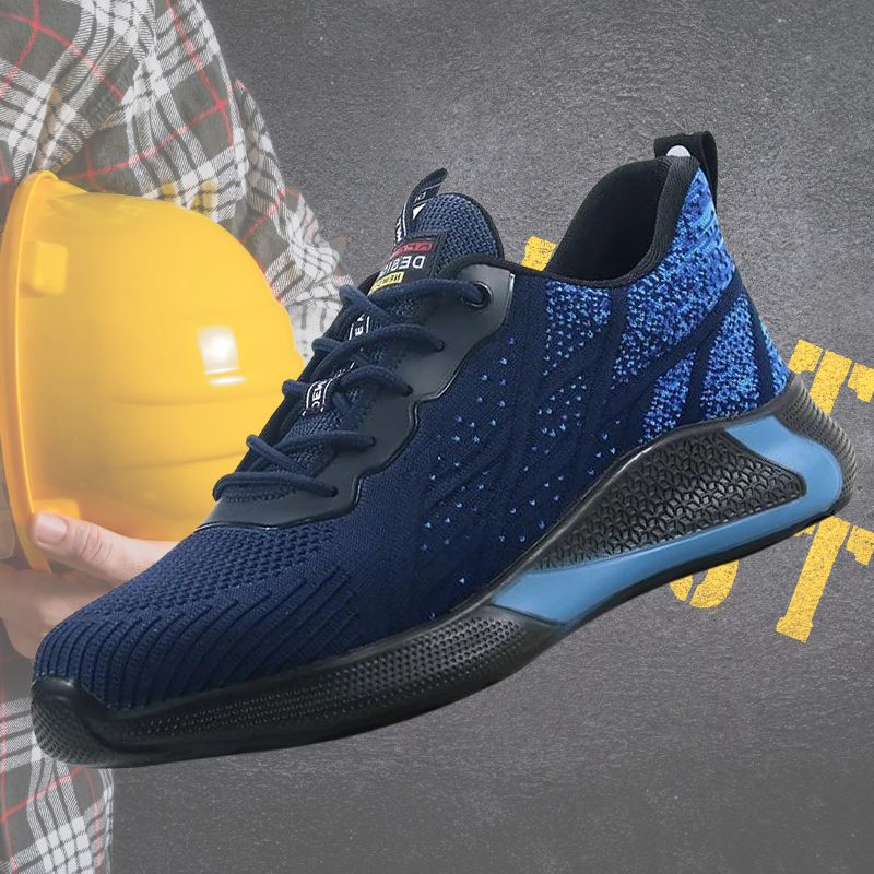 chaussures-de-sécurité-bleue