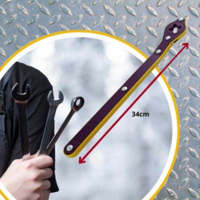 cle a cliquet longueur 34 cm