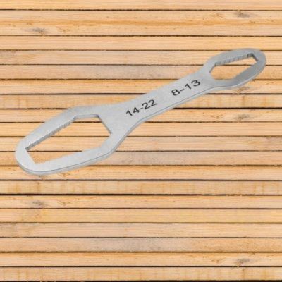 cle torx grand modele argent