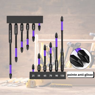 embout pour visseuse set 12