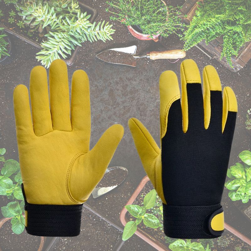 gants-de-jardinage-jaunes