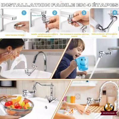 l'extension magique pour robinet SWING FAUCET™