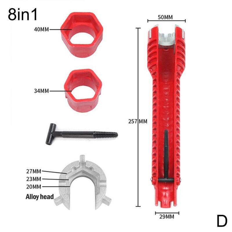 MagicPipeWork™ : Clé de tuyau de plomberie 8 en 1 - Mes Outils Malins