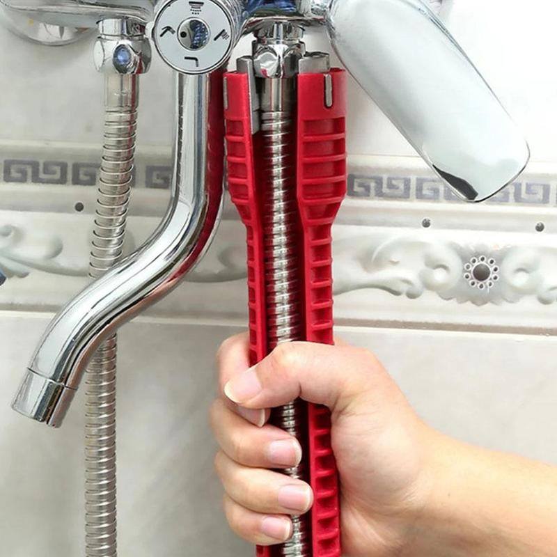 cle a molette changement facile tuyau douche